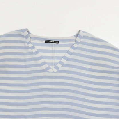Womens UK Size 10 Oasis Blue Basic Blouse