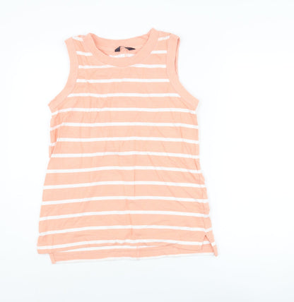 Womens UK Size 10 Marks and Spencer Pink Basic Tank