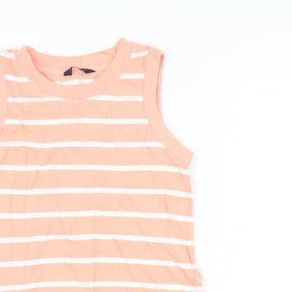Womens UK Size 10 Marks and Spencer Pink Basic Tank