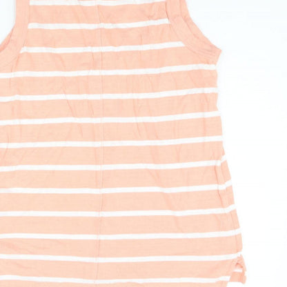 Womens UK Size 10 Marks and Spencer Pink Basic Tank