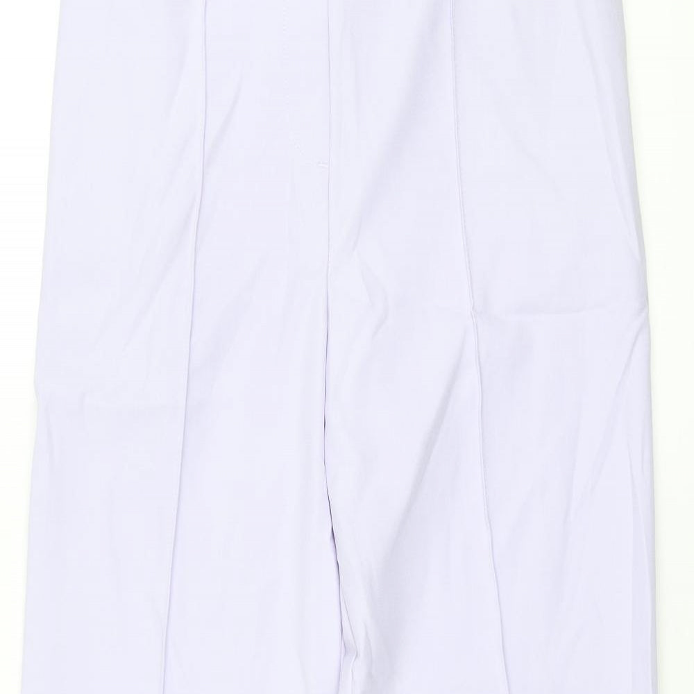 Womens UK Size 10 Marks and Spencer Regular Fit  Purple Trousers