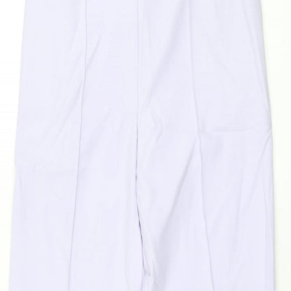 Womens UK Size 10 Marks and Spencer Regular Fit  Purple Trousers