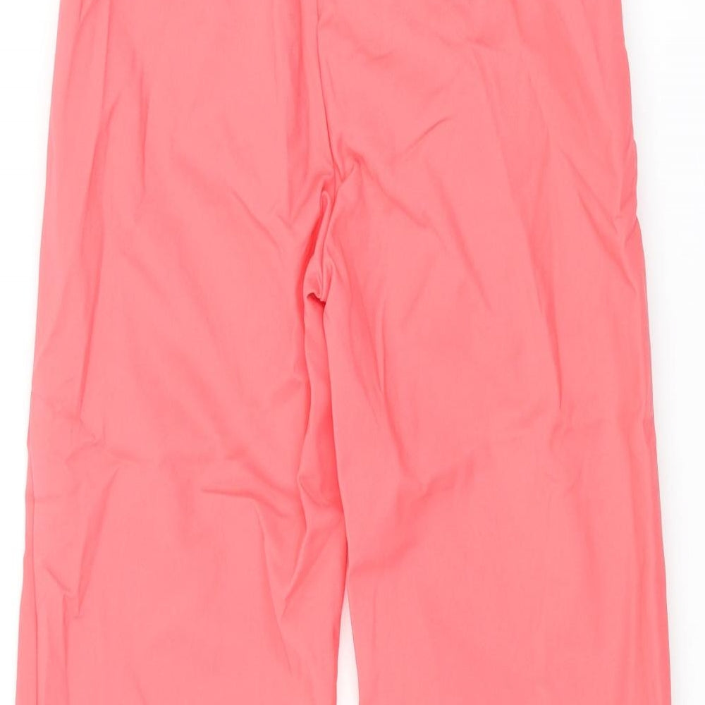Womens UK Size 6 Marks and Spencer Regular Fit Cropped Pink Trousers