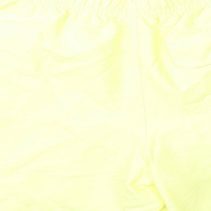 Marks and Spencer Mens Yellow Polyester Bermuda Shorts Size S L6 in Regular Drawstring - Swim Shorts