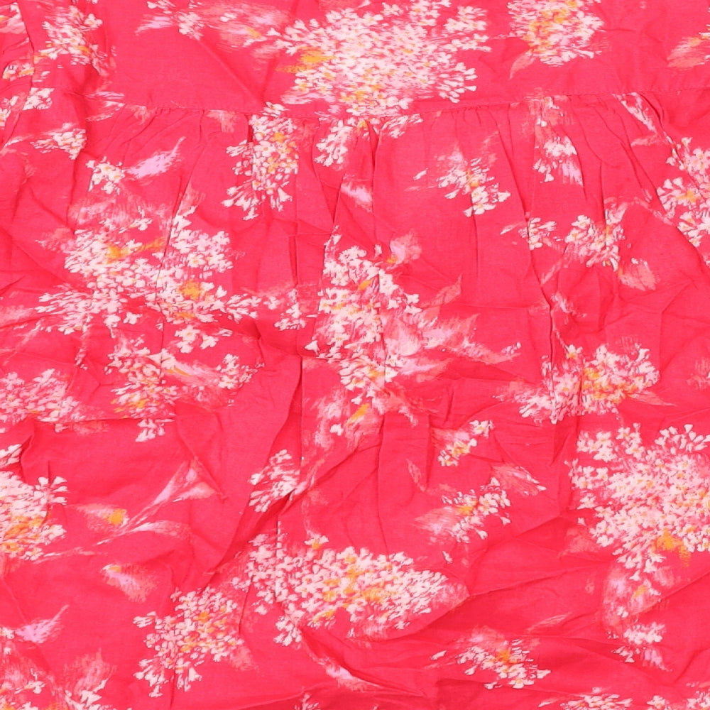 Womens UK Size S Per Una Pink Basic Blouse