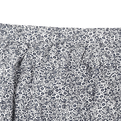 Marks and Spencer Womens Blue Floral Cotton Flare Skirt Size 20