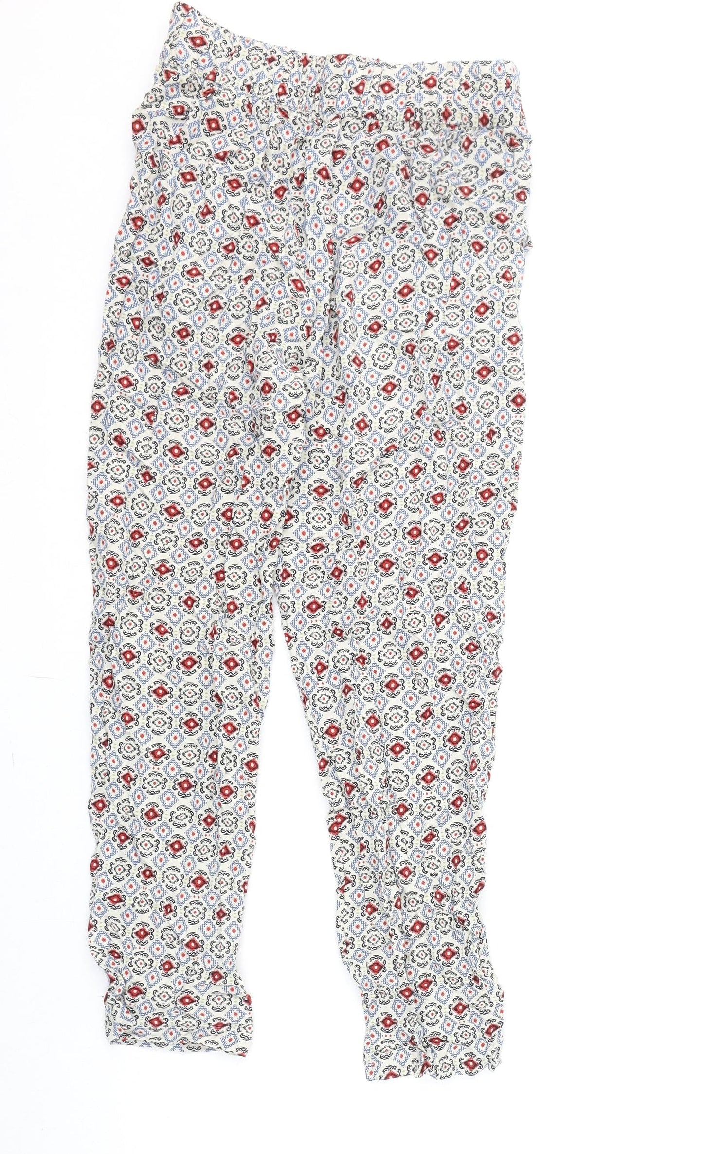 Womens UK Size 6 Marks and Spencer Regular Fit  Multicoloured Trousers