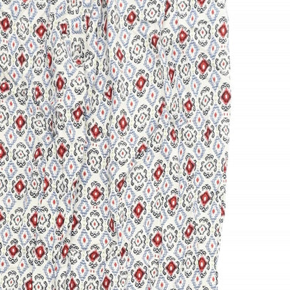 Womens UK Size 6 Marks and Spencer Regular Fit  Multicoloured Trousers