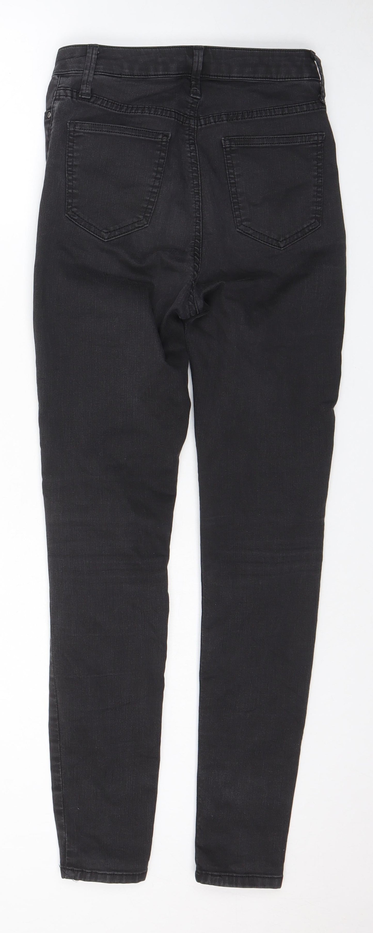 Womens UK Size 8 Marks and Spencer Regular Fit Skinny Black Jeans