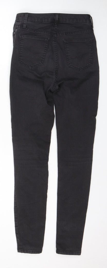 Womens UK Size 8 Marks and Spencer Regular Fit Skinny Black Jeans