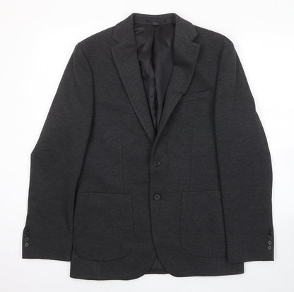 Mens UK Size 38 Marks and Spencer Regular Grey Suit Jacket