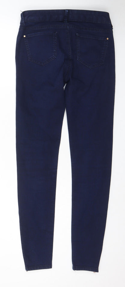 Womens UK Size 10 Marks and Spencer Regular Fit Skinny Blue Jeans