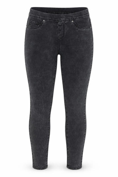 Womens UK Size 8 Denim & Co. Regular Fit Jegging Black Jeans