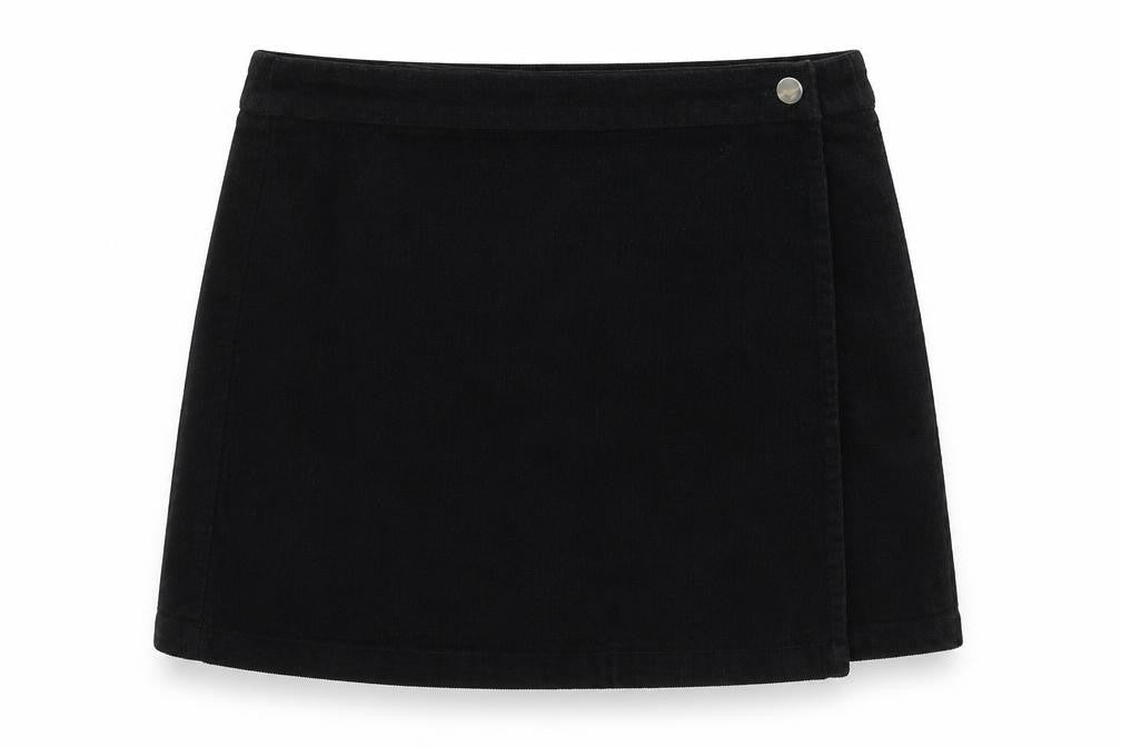 Womens UK Size 10 ASOS Wrap Corduroy Skirt
