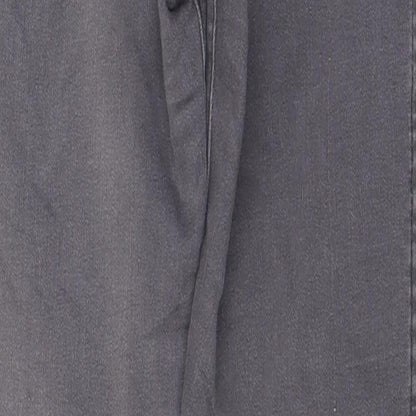 American Apparel Womens Grey Cotton Skinny Jeans Size S L29 in Regular Zip
