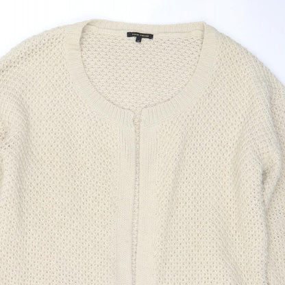 Womens UK Size 12 River Island Beige Cape Jumper