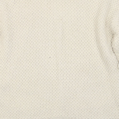 Womens UK Size 12 River Island Beige Cape Jumper