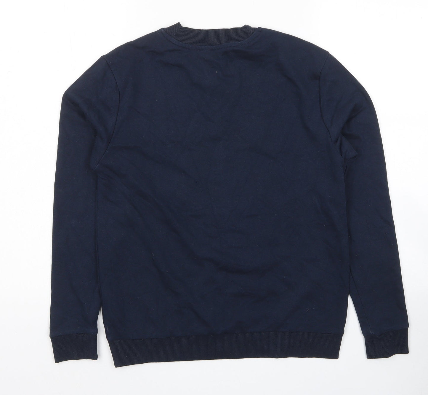 Neon Sheep Womens Blue Cotton Pullover Sweatshirt Size XS Pullover - Be Kind