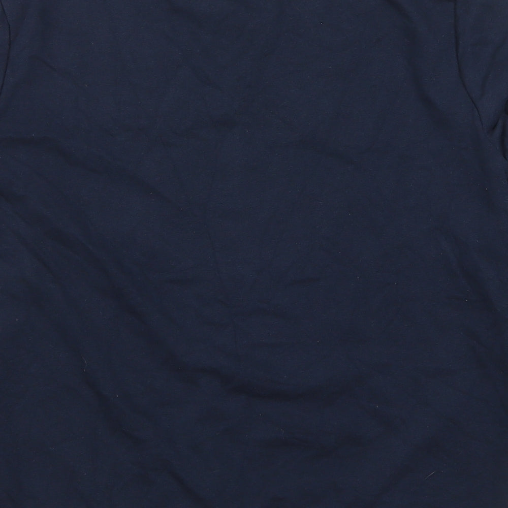 Neon Sheep Womens Blue Cotton Pullover Sweatshirt Size XS Pullover - Be Kind