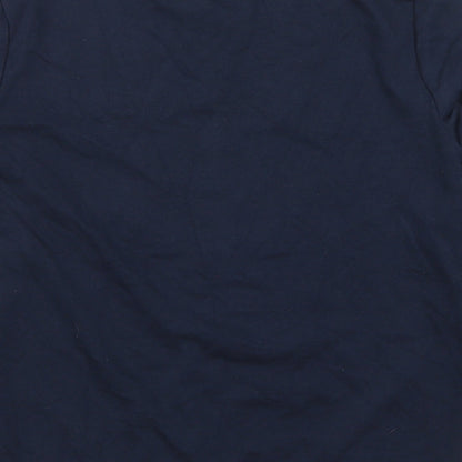 Neon Sheep Womens Blue Cotton Pullover Sweatshirt Size XS Pullover - Be Kind