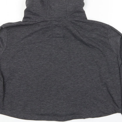 Womens UK Size 12 Disney Grey Pullover Hoodie