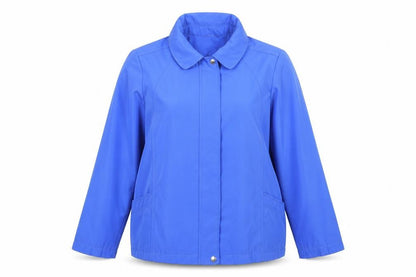 Womens UK Size L Bonmarché Blue Rain Coat