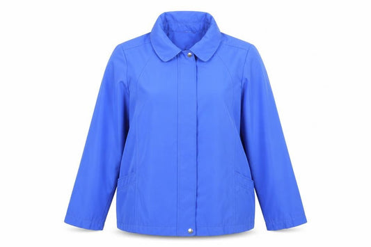 Womens UK Size L Bonmarché Blue Rain Coat