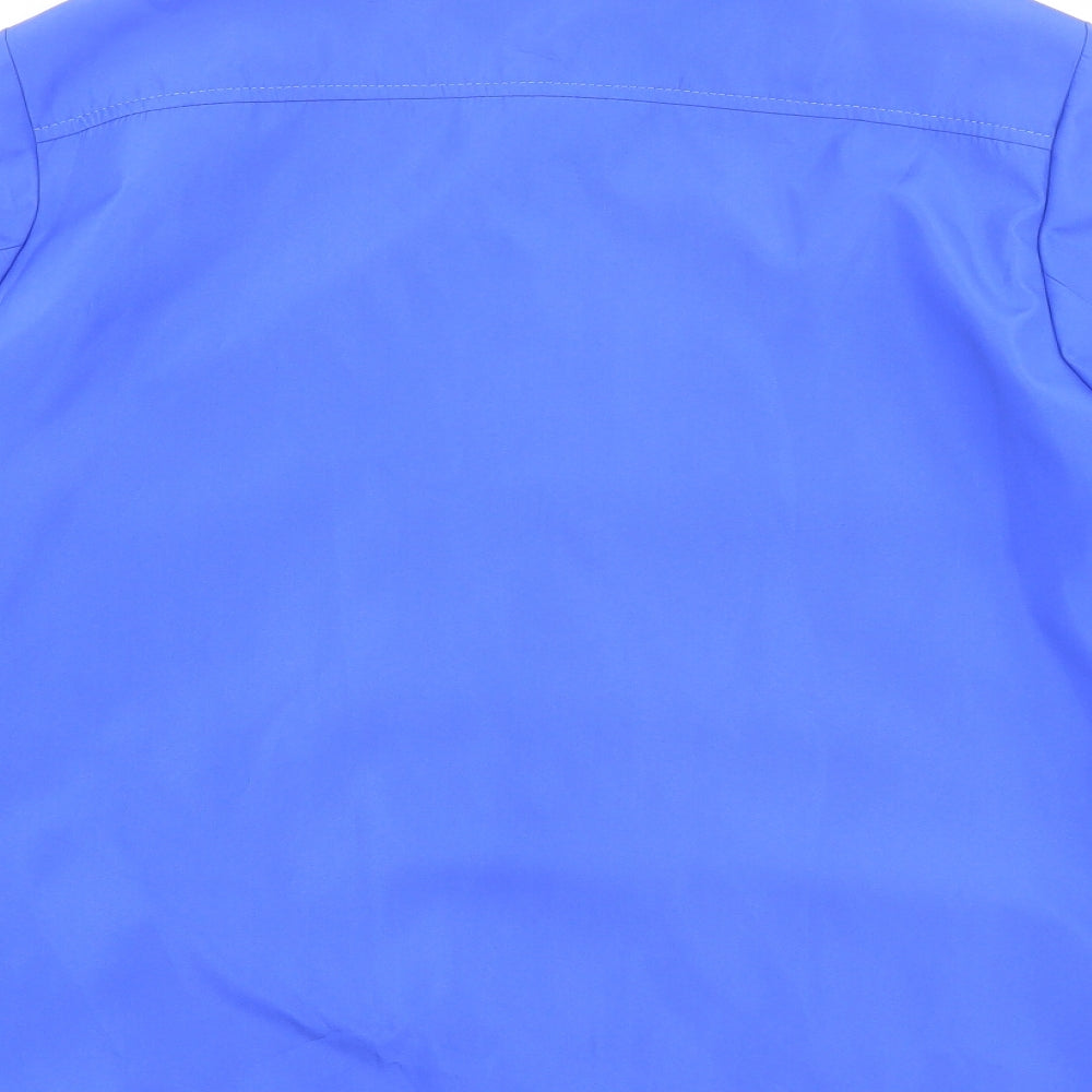 Womens UK Size L Bonmarché Blue Rain Coat