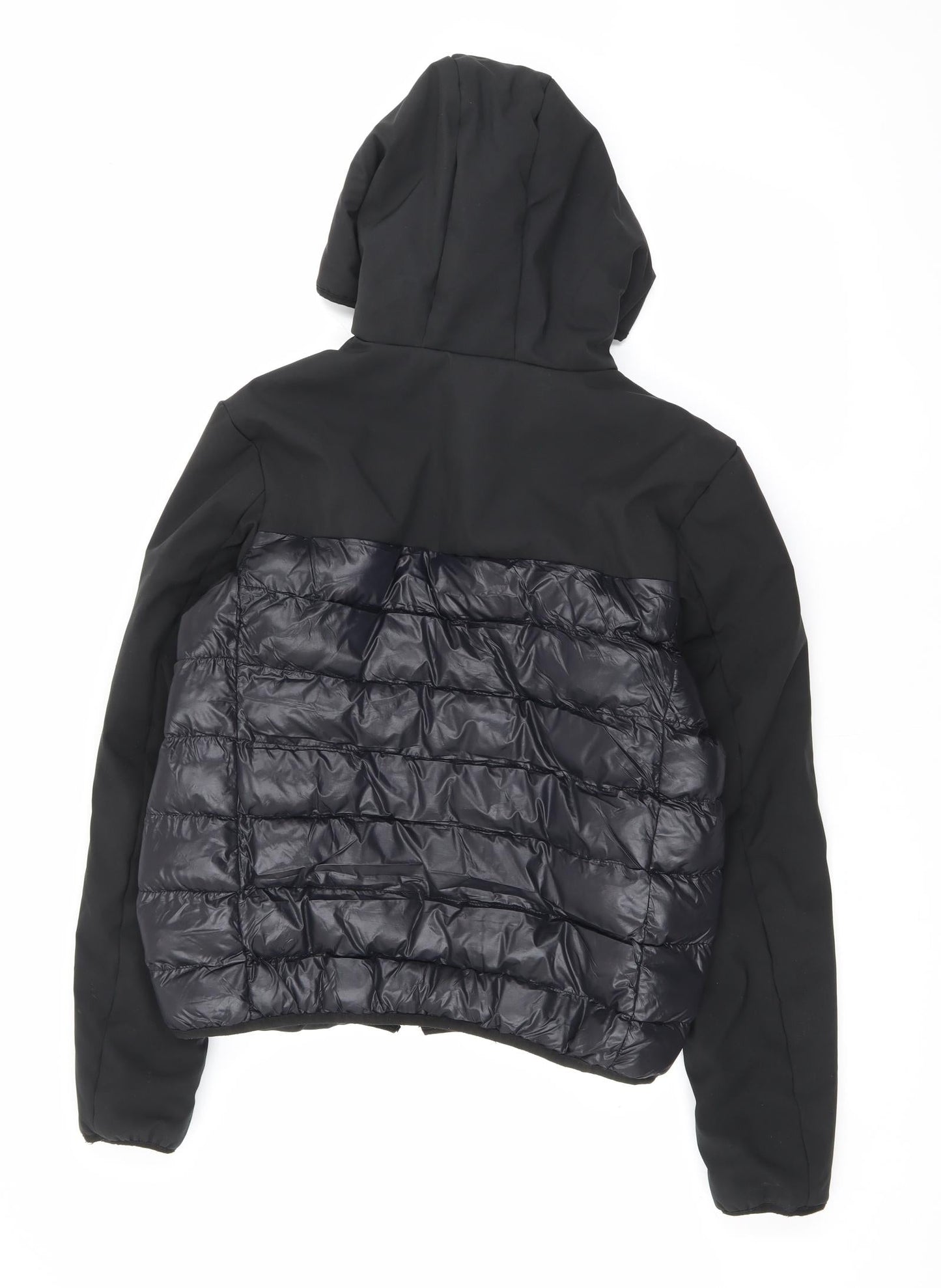 Womens UK Size S Brave Soul Black Puffer Jacket
