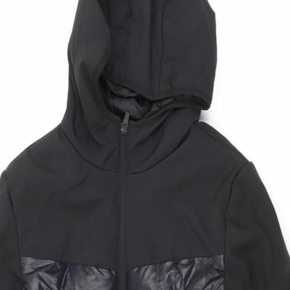 Womens UK Size S Brave Soul Black Puffer Jacket
