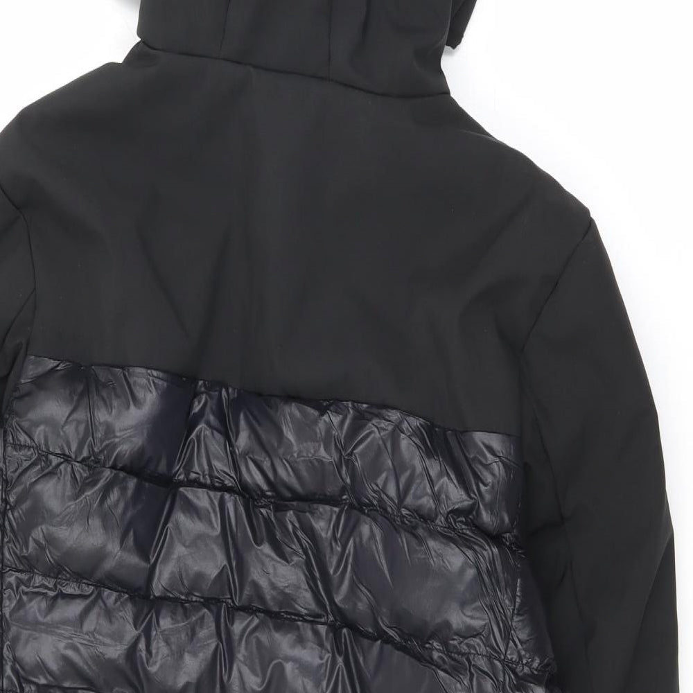 Womens UK Size S Brave Soul Black Puffer Jacket