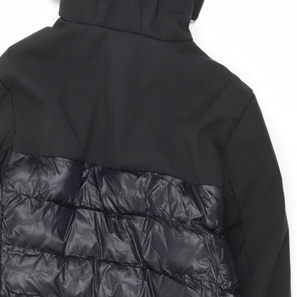 Womens UK Size S Brave Soul Black Puffer Jacket