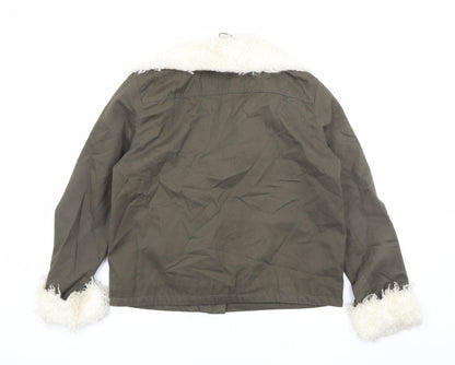 Womens UK Size 14 Dorothy Perkins Green Jacket