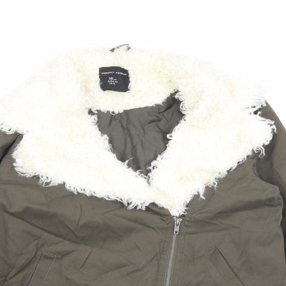 Womens UK Size 14 Dorothy Perkins Green Jacket