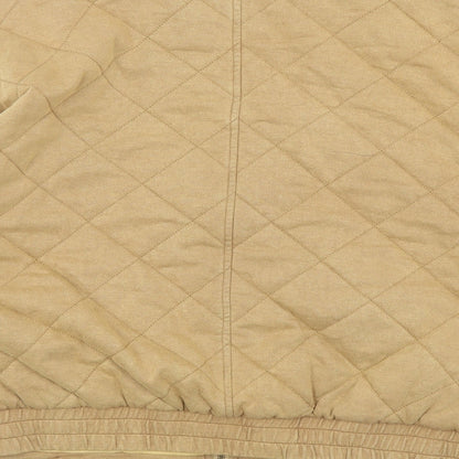 7 For All Mankind Mens Yellow Quilted Jacket Size XL Zip