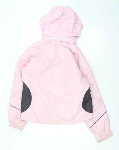 Womens UK Size 10 Trespass Pink Rain Coat