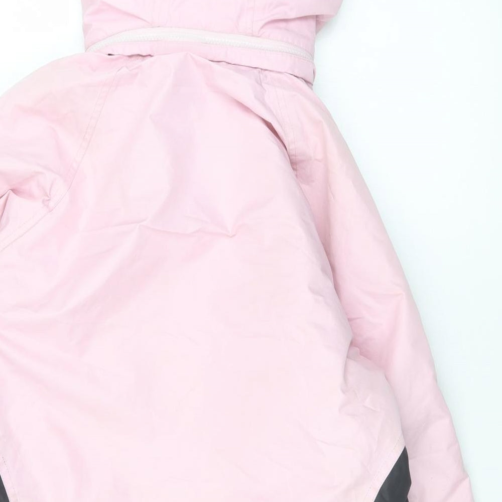 Womens UK Size 10 Trespass Pink Rain Coat
