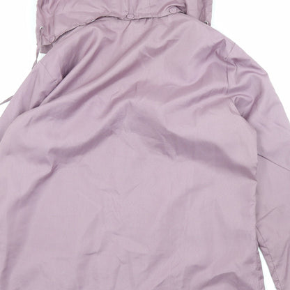 Womens UK Size 14 Anne De Lancay Purple Rain Coat