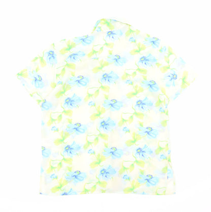 Womens UK Size 12 Soon Multicoloured Basic Button-Up