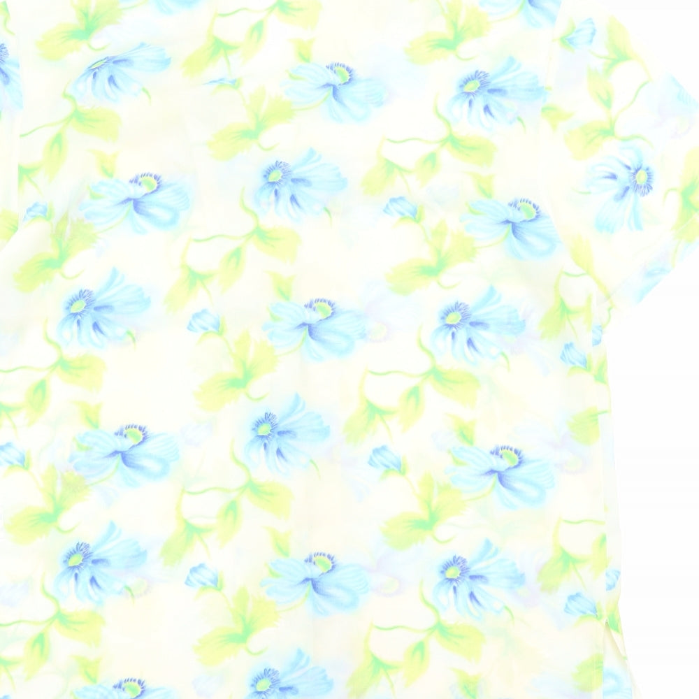 Womens UK Size 12 Soon Multicoloured Basic Button-Up