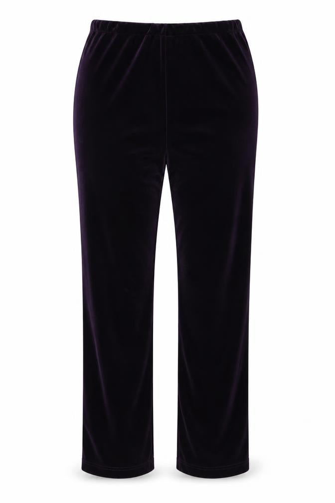 Womens UK Size 16 EWM Regular Fit Windbreaker Purple Trousers