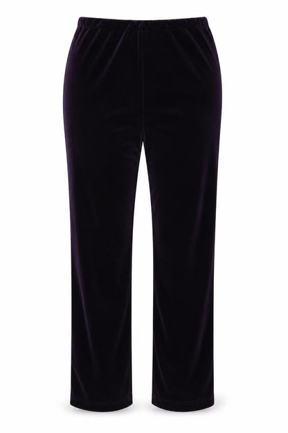 Womens UK Size 16 EWM Regular Fit Windbreaker Purple Trousers