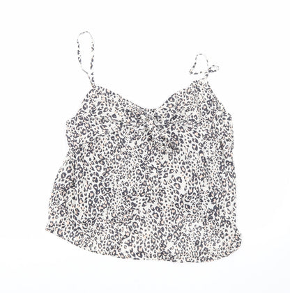 Womens UK Size 14 Marks and Spencer Beige Camisole Tank