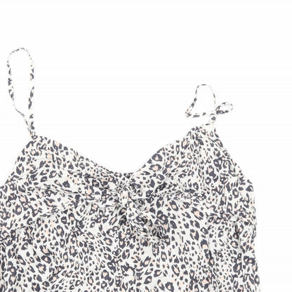 Womens UK Size 14 Marks and Spencer Beige Camisole Tank