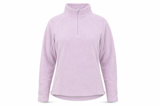 Womens UK Size S Quechua Purple 1/2 Zip