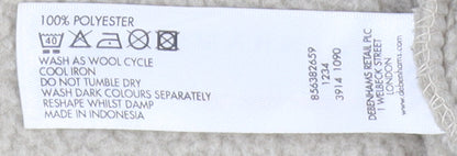 Maine New England Unisex Beige Fleece Jacket M