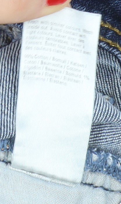 River Island Women's Blue Skinny Jeans - Size 30