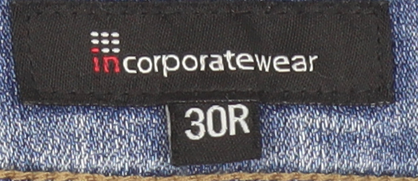 Corporatewear Women's Blue Straight Jeans Size 30