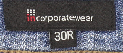 Corporatewear Women's Blue Straight Jeans Size 30