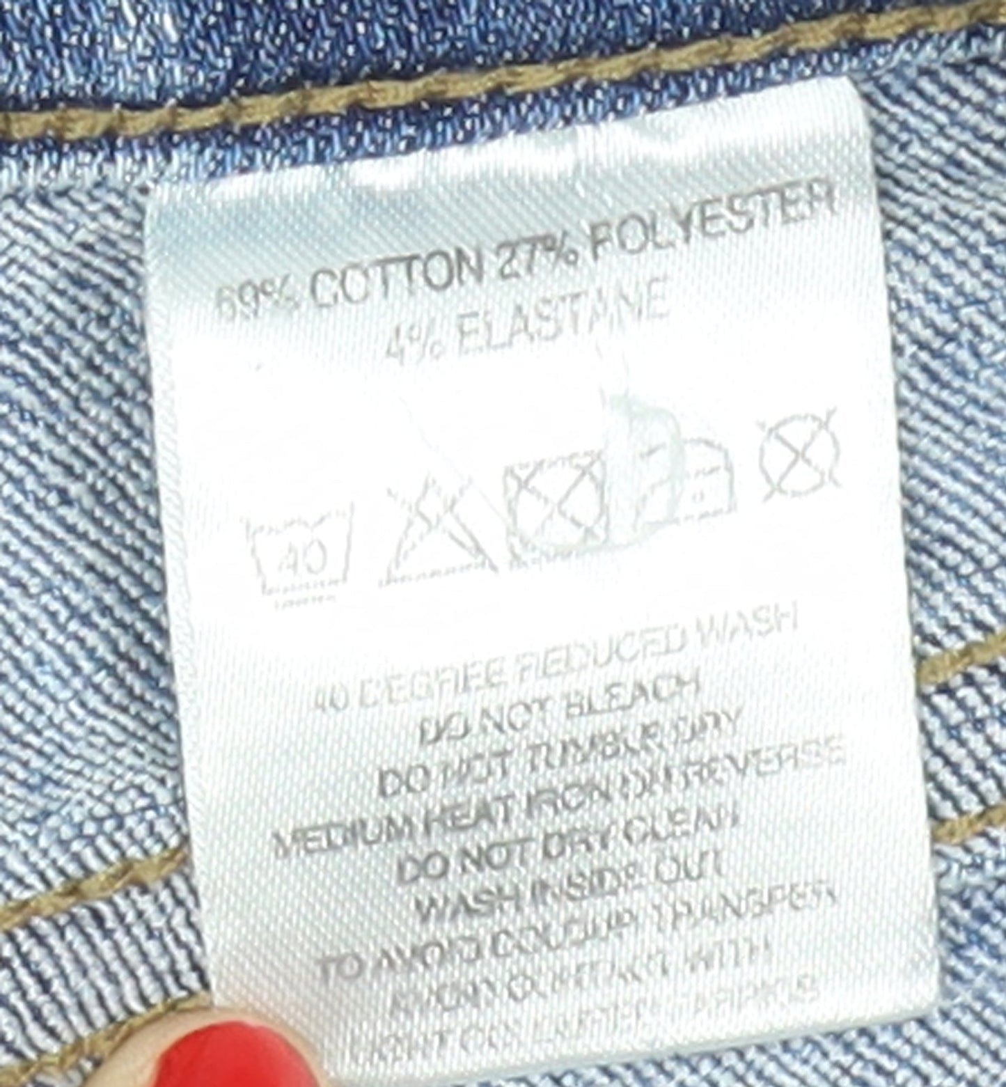 Corporatewear Women's Blue Straight Jeans Size 30
